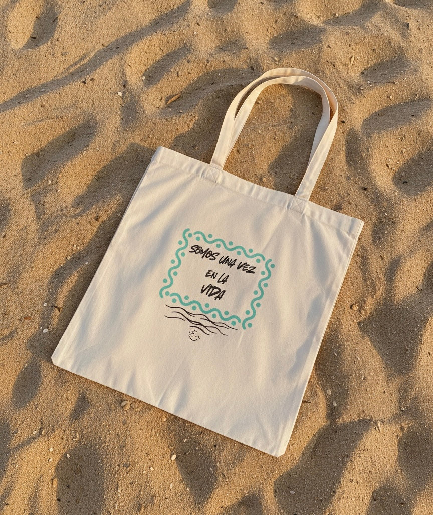 Tote bag-Somos una vez en la VIDA.
