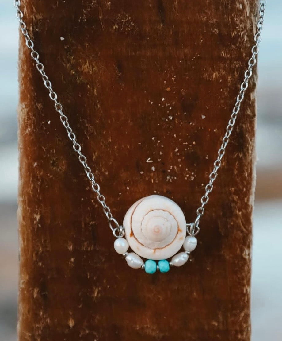 Collar espiral del mar