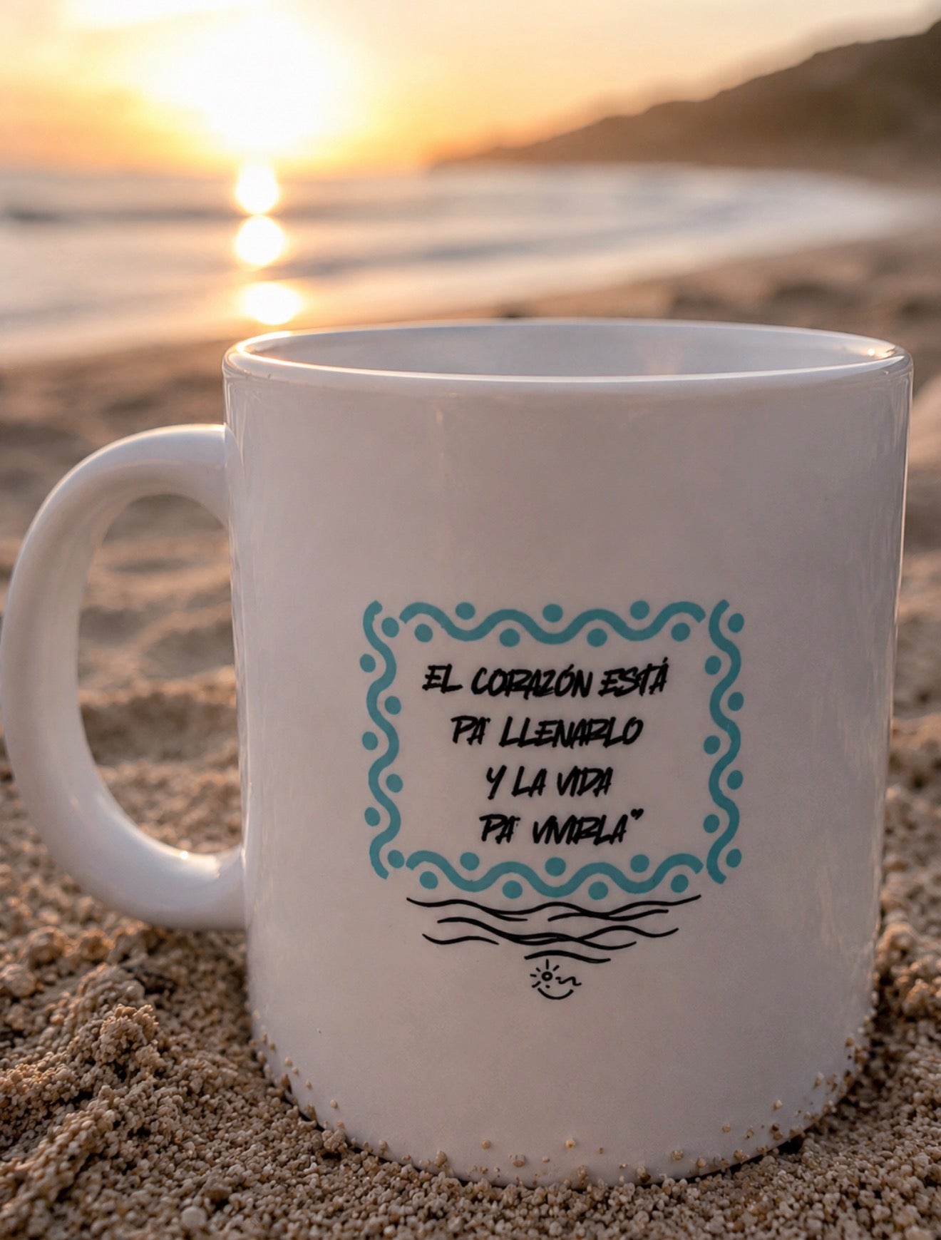 El corazón está pa llenarlo y la vida pa vivirla🌞🌊