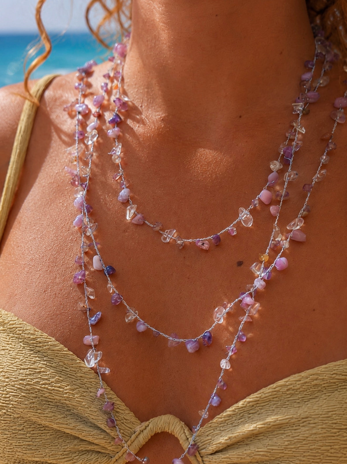 Collar mil océanos Amatista