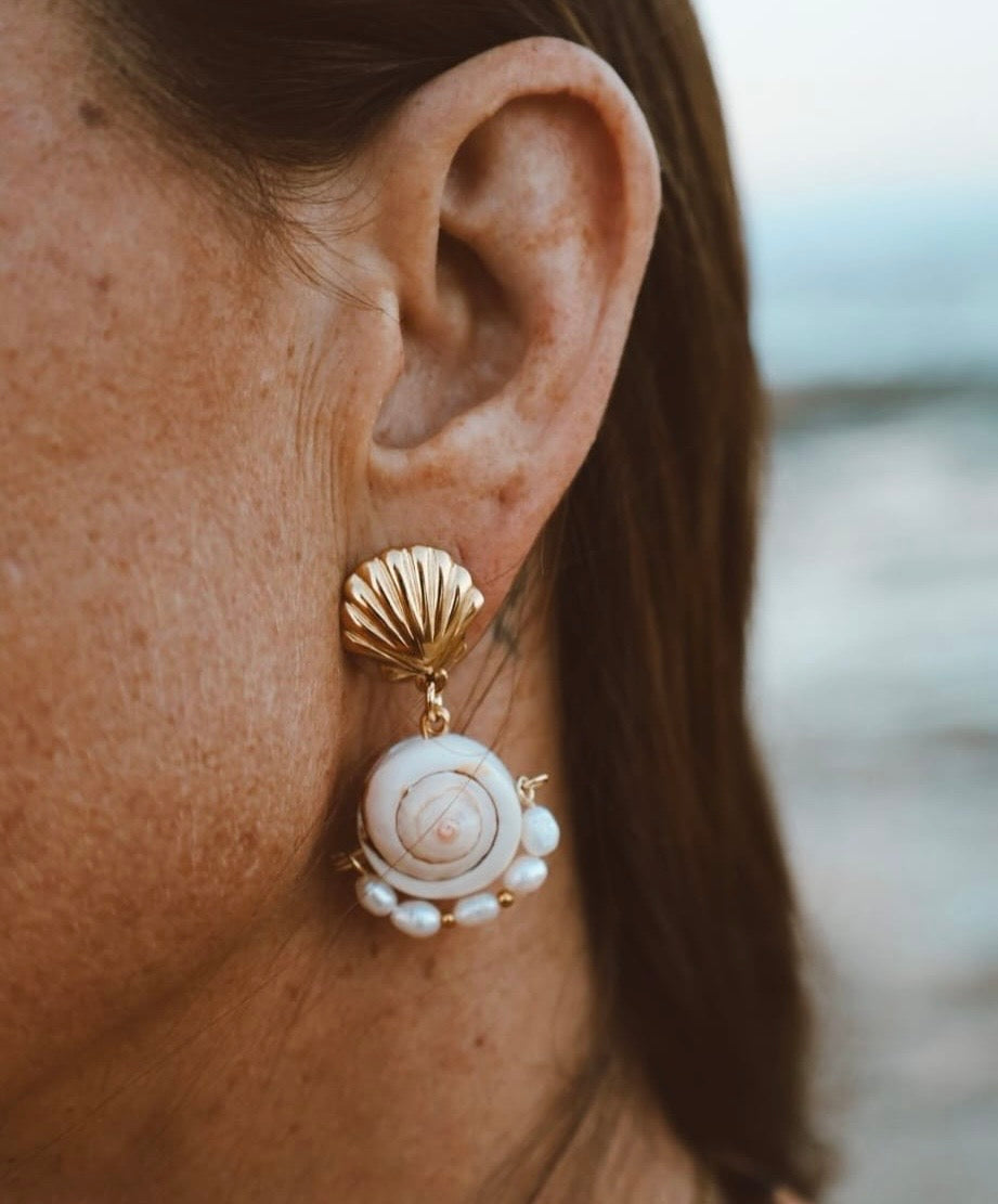 Pendientes susurro del mar