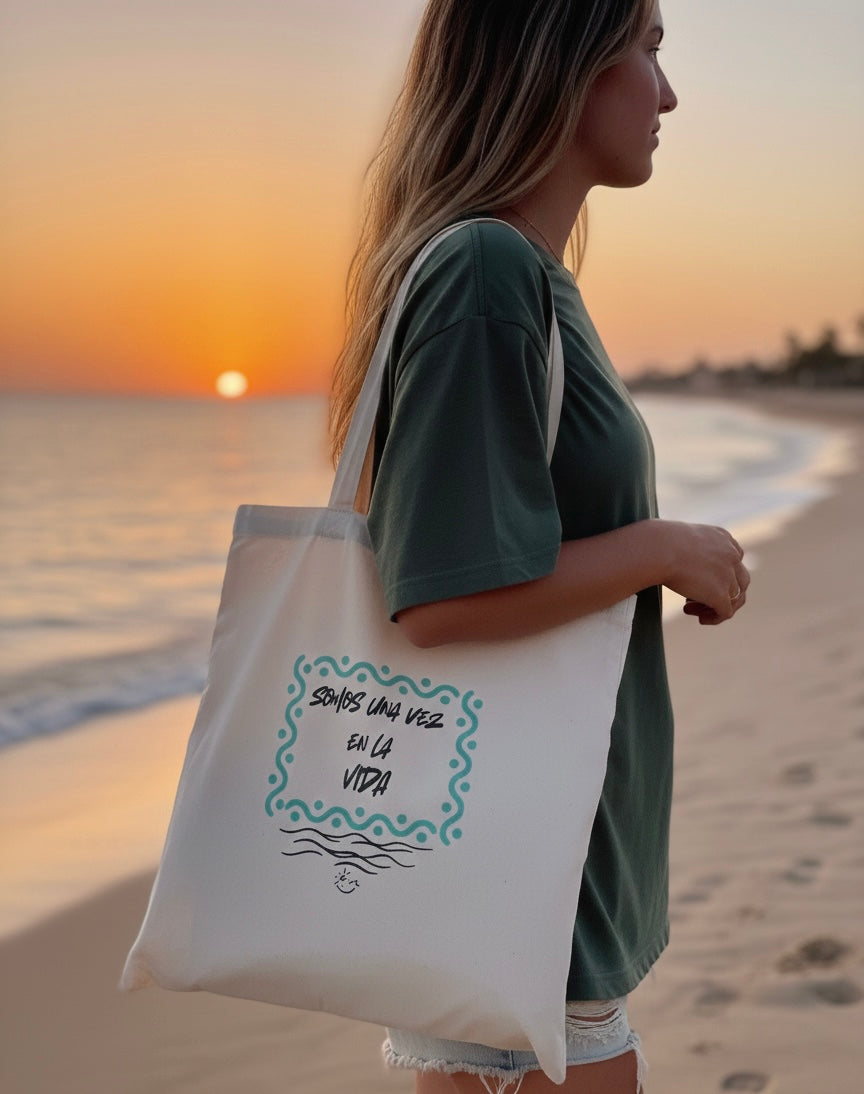 Tote bag-Somos una vez en la VIDA.