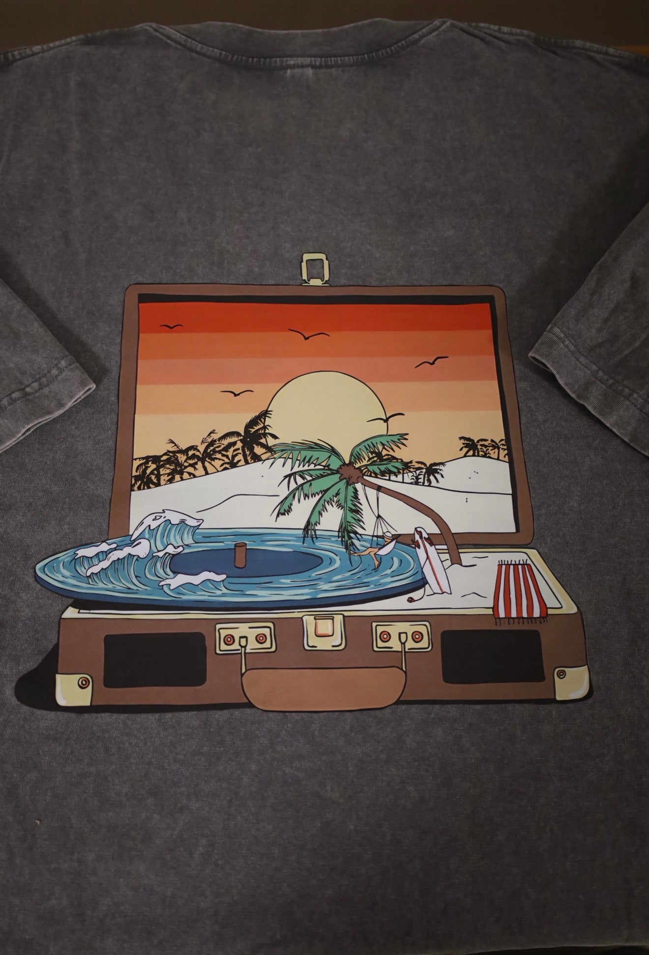 Camiseta Tocadiscos🌊🏝️