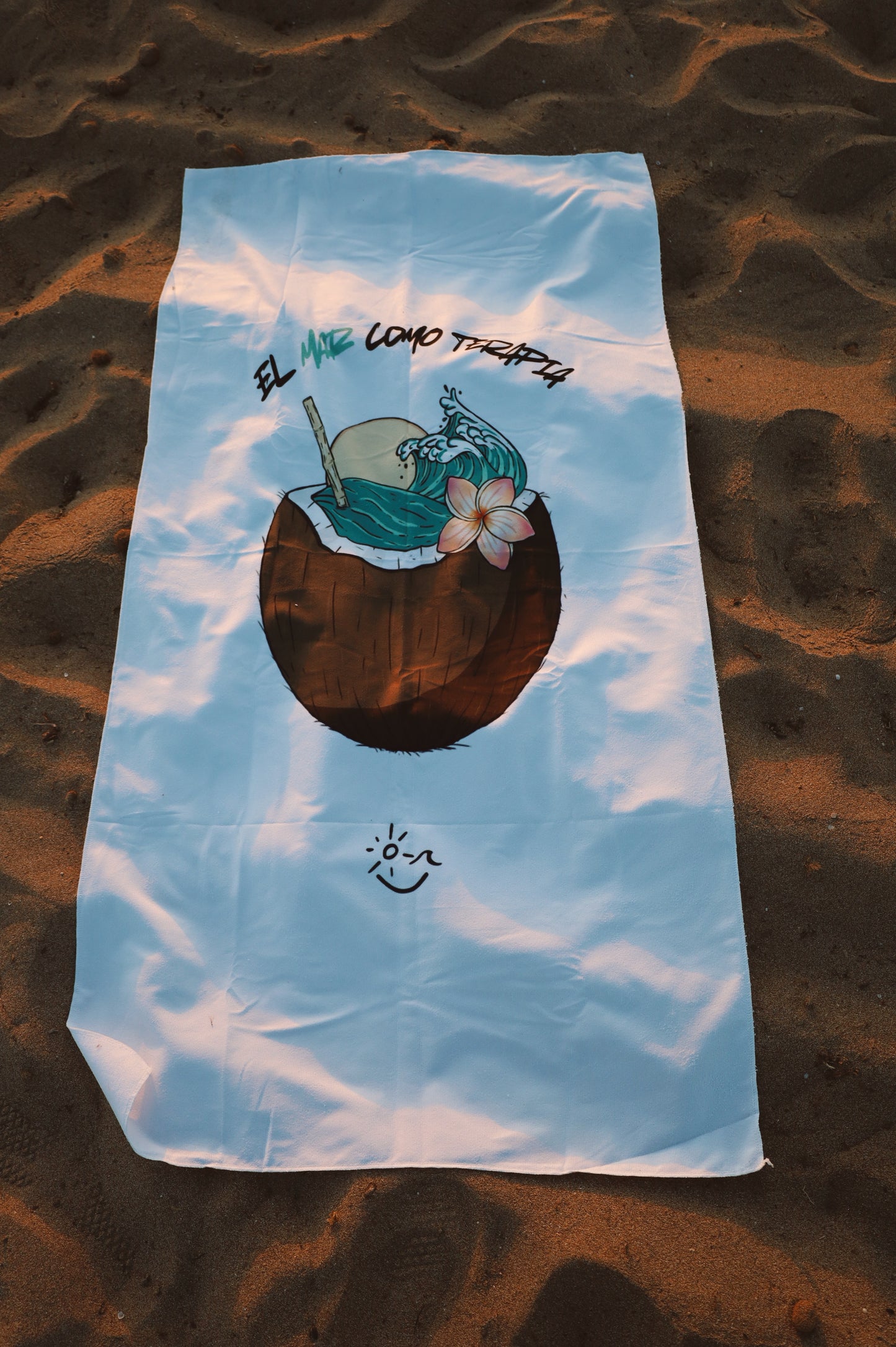 Toalla El mar como Terapia 🌊 🥥
