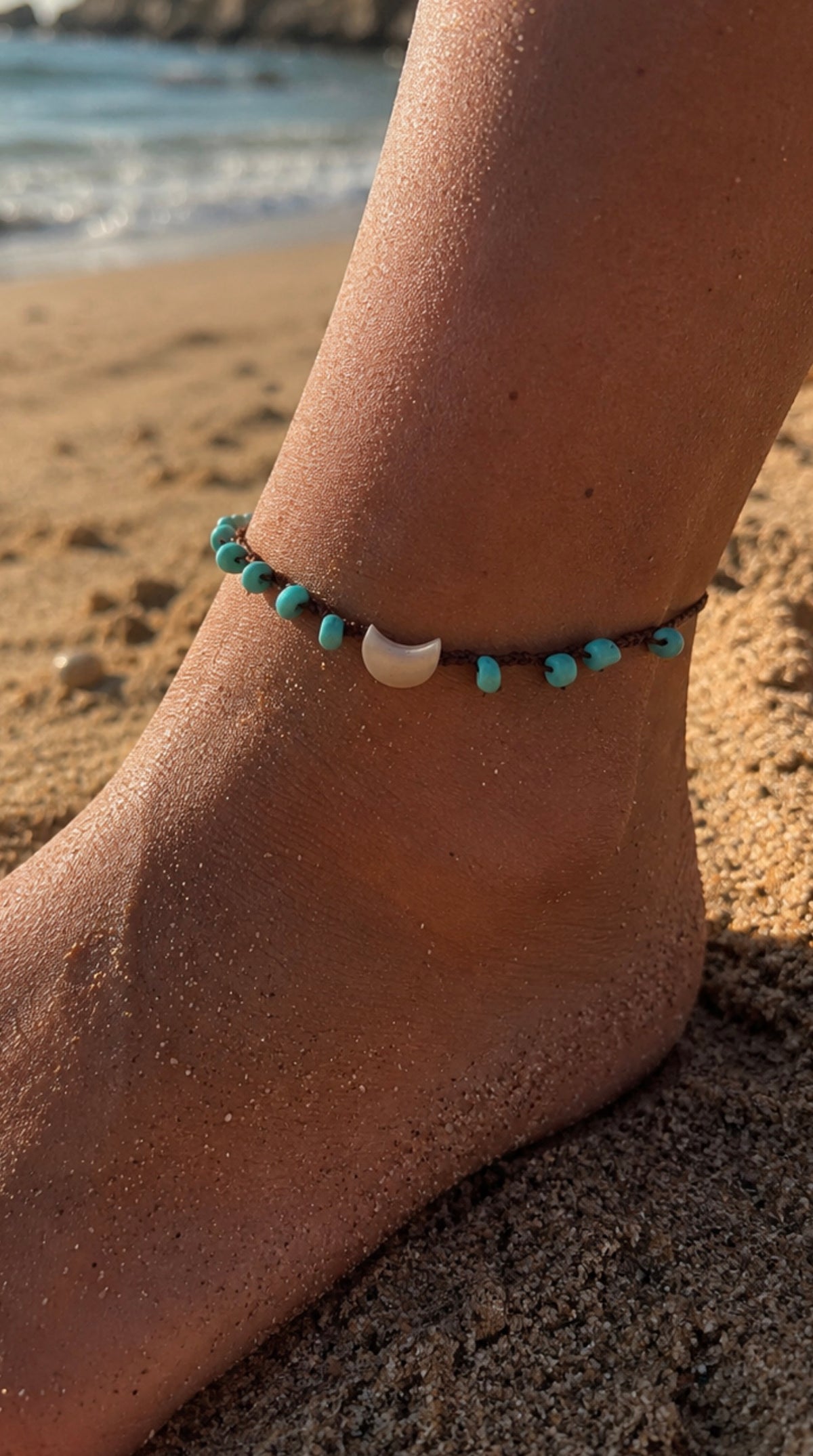 Tobillera luna de Mar 🌙🌊