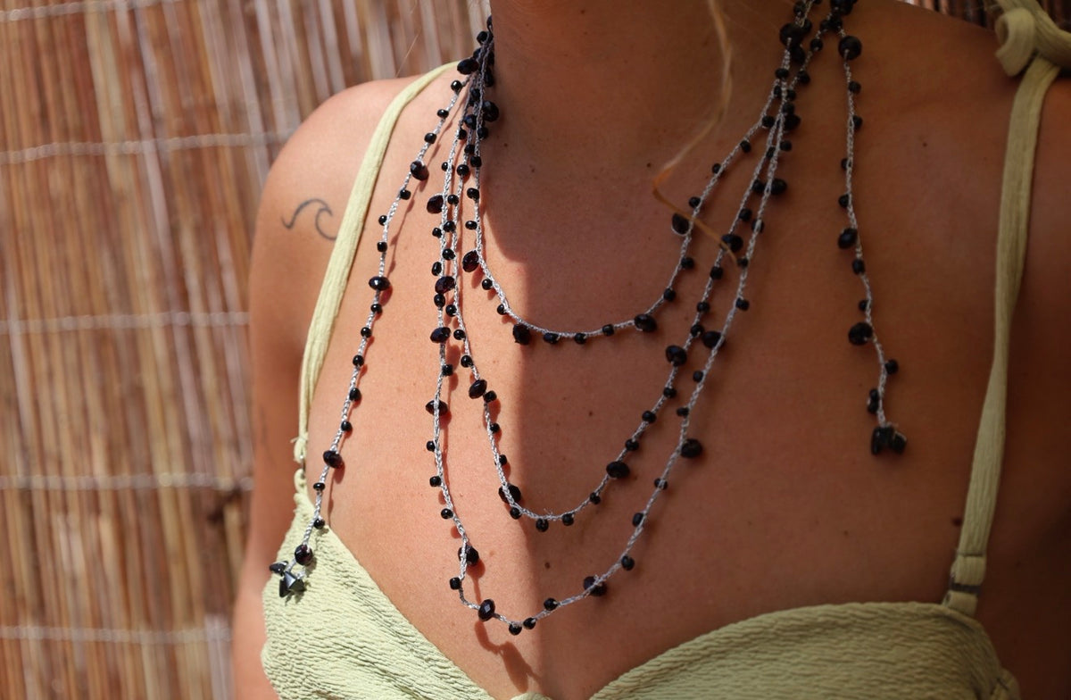 Collar Mil océanos Ónix