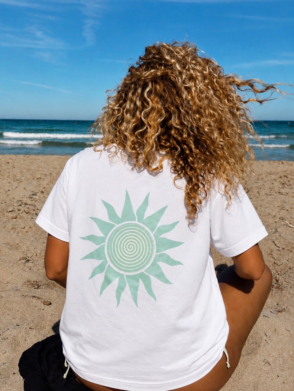 Camiseta el sol del mar 🌞 🌊