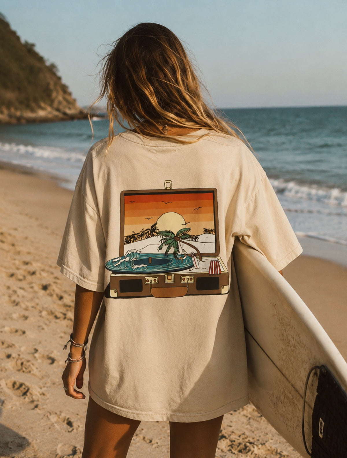 Camiseta Tocadiscos🌊🏝️