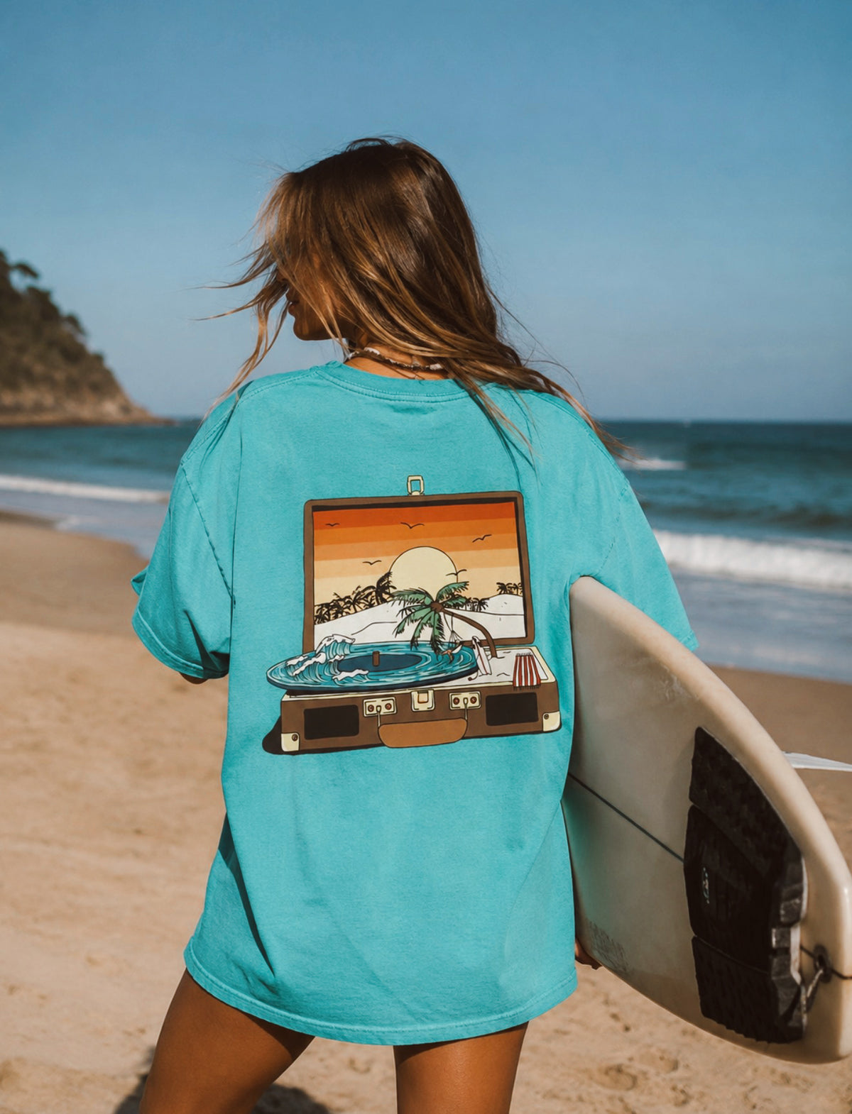 Camiseta Tocadiscos🌊🏝️