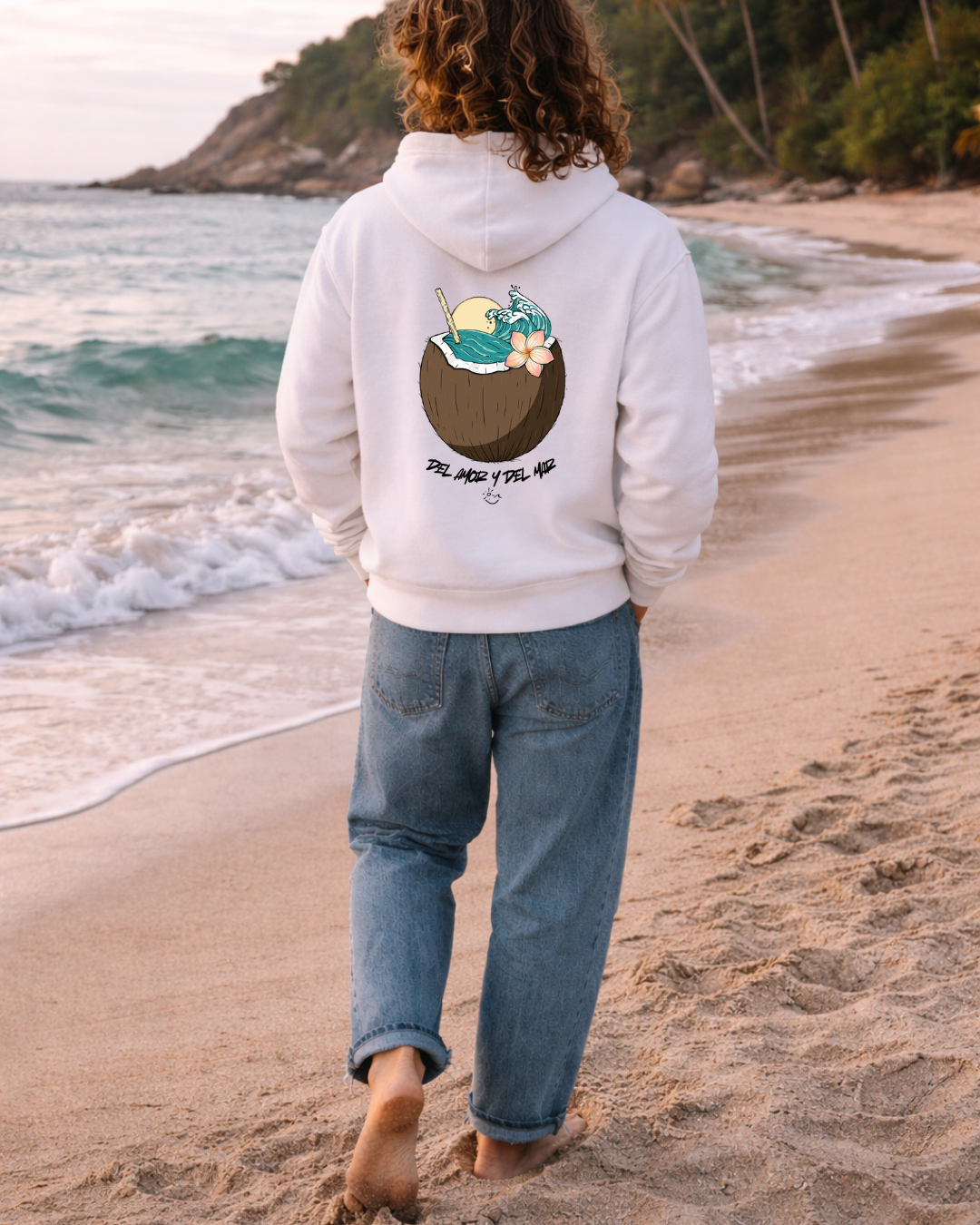 Sudadera del Amor y del mar.