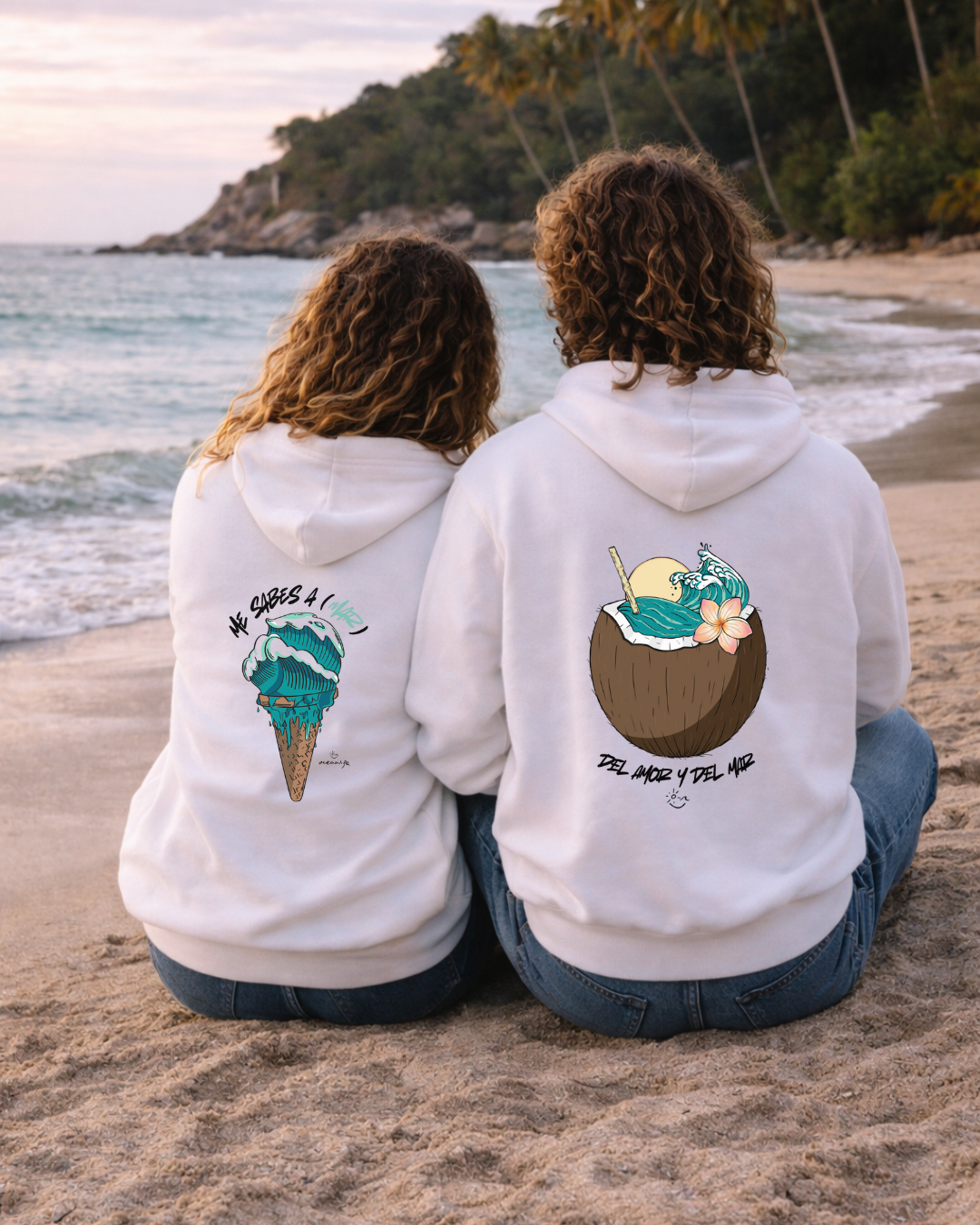 Sudadera del Amor y del mar.