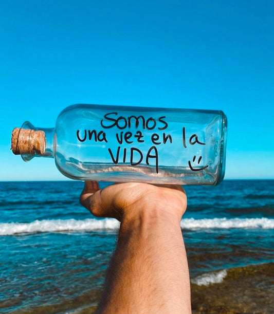 Botella Somos una vez en la VIDA